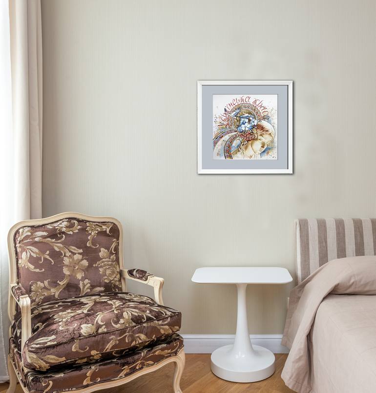 Original Contemporary People Painting by Olga Larina