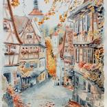 Old Street of Europe by Olga Larina