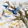 An exclusive unique gift for any special occasion and holiday. Interior decoration. Memory to your relatives, family and friends. Original present.   

Ravens over an old house in the forest. Original watercolor painting.     

The brown color scheme conveys the spirit of time. We are attracted to old things that have an interesting history. Together with them we plunge into legends, fantasize and live new ones, in our head and heart. 

At any time of the year, in any weather, the joy of life will be transmitted by paintings written with love and inspiration.

Watercolor is unique in that this pattern of color spots will not be repeated. The second such picture will be gone. Each painting is made in watercolor, like a pearl. 

Watercolor is delicate material, it can convey a lot of emotions, impressions, moods. Its uniqueness lies in the fact that you can never copy the same work. You never know how the paint will spread on the paper, how the color spots will fall, the mood with which the artist approaches the image will also affect the work. 

 This picture will light up with joy  and happiness the interior of your house and will be a good gift for your relatives and for your friends. Suitable for any celebration and occasion. 

I hope my painting will decorate your home or office, give light, warmth and joy every day.