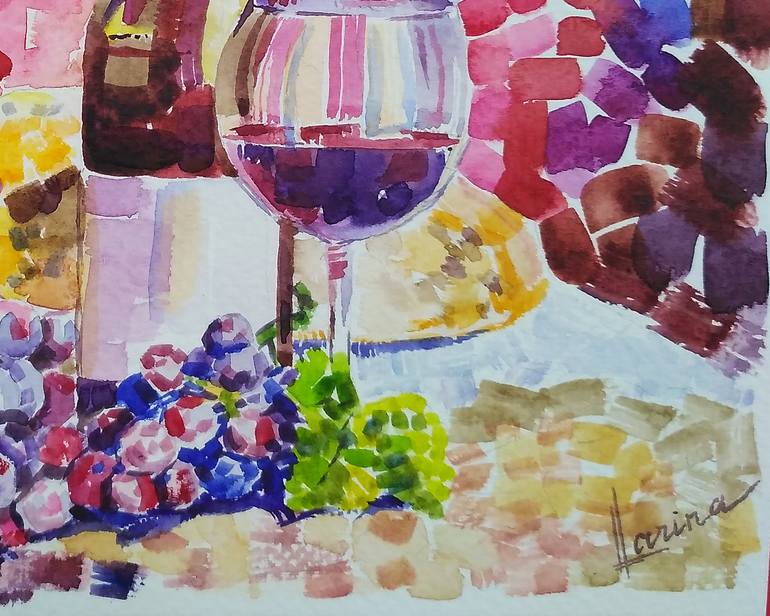 Original Conceptual Still Life Painting by Olga Larina