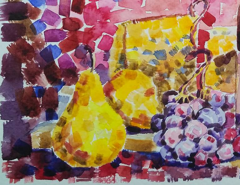 Original Conceptual Still Life Painting by Olga Larina