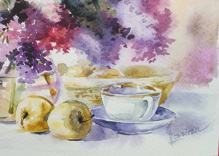 Original Figurative Still Life Painting by Olga Larina