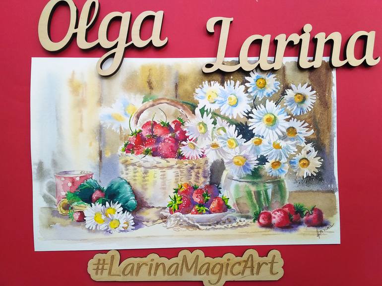 Original Still Life Painting by Olga Larina