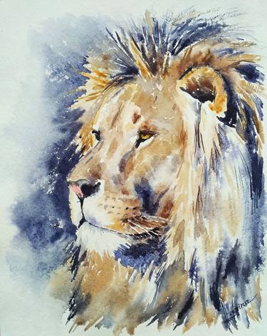 Print of Animal Paintings by Olga Larina