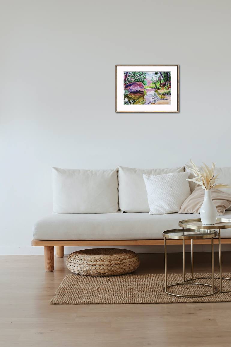 Original Figurative Nature Painting by Olga Larina