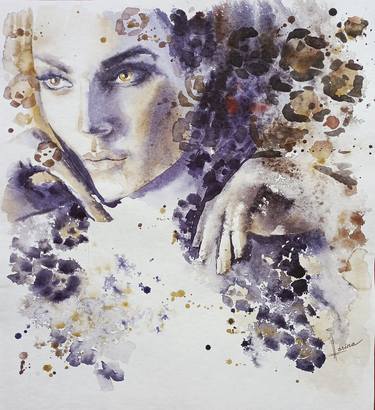 Print of Conceptual Women Paintings by Olga Larina