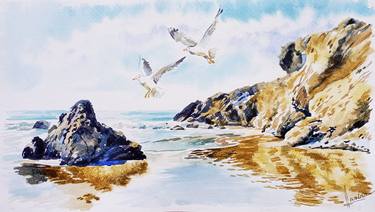 Original Seascape Paintings by Olga Larina