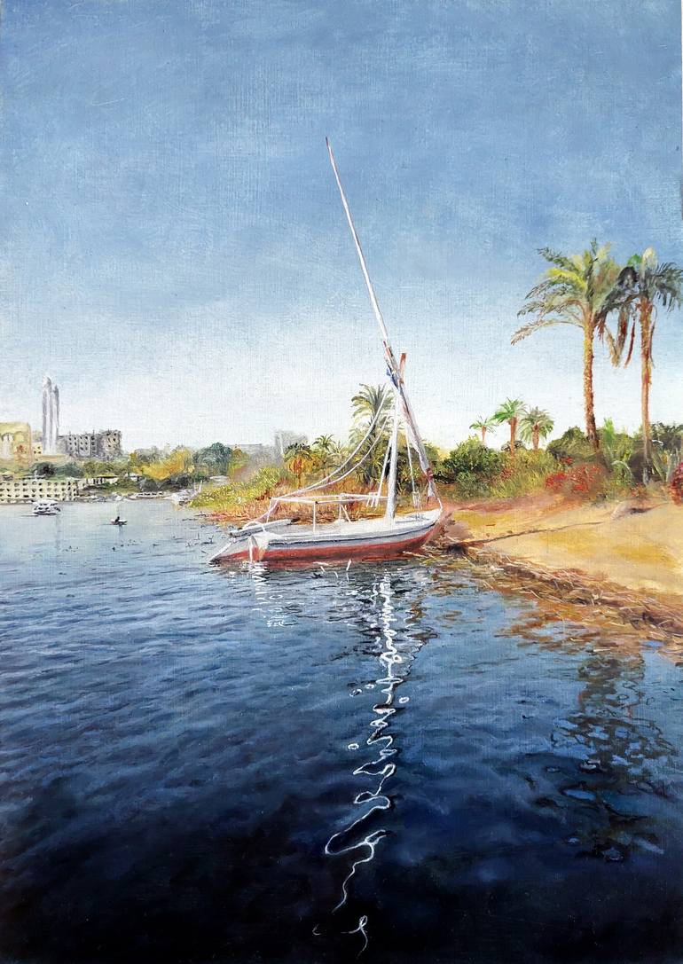 Original Realism Other Painting by Simon Gerges