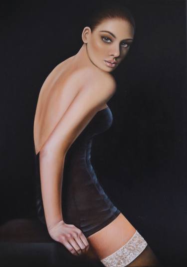 Original Women Paintings by Olga Pursches