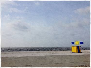 Original Impressionism Beach Photography by anne m bray