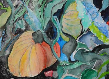 Print of Abstract Expressionism Garden Paintings by Edgar von Nordeck