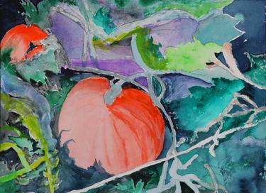 Print of Abstract Expressionism Garden Paintings by Edgar von Nordeck