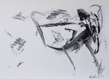 Original Abstract Expressionism Abstract Drawings by Kate Hester