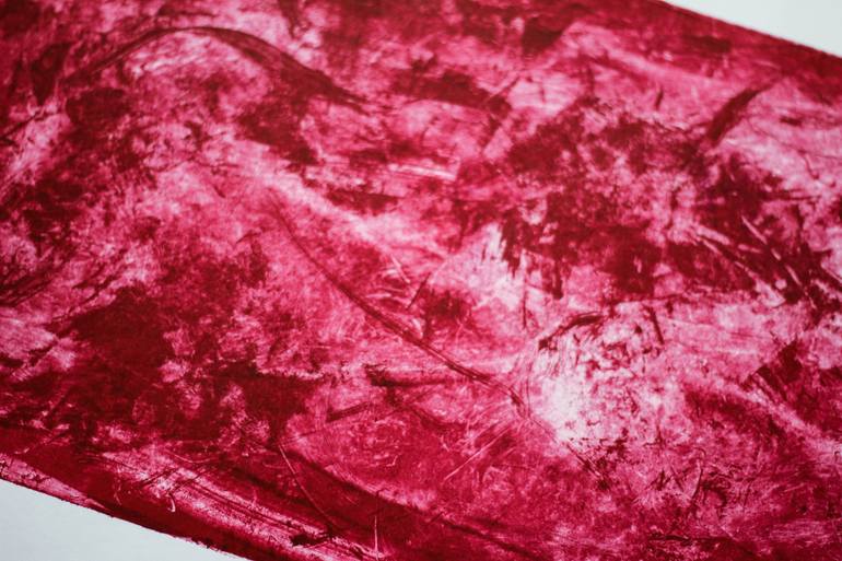 Original Abstract Expressionism Abstract Printmaking by Kate Hester