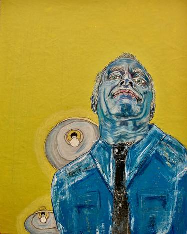 “Study for Self-Portrait in Blue” thumb