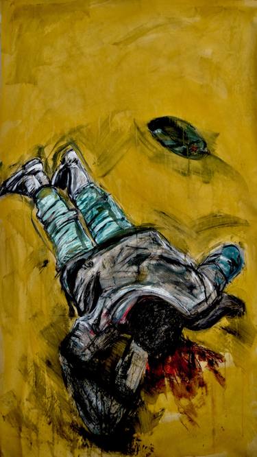 Original Abstract Expressionism Mortality Paintings by Marius van Niekerk