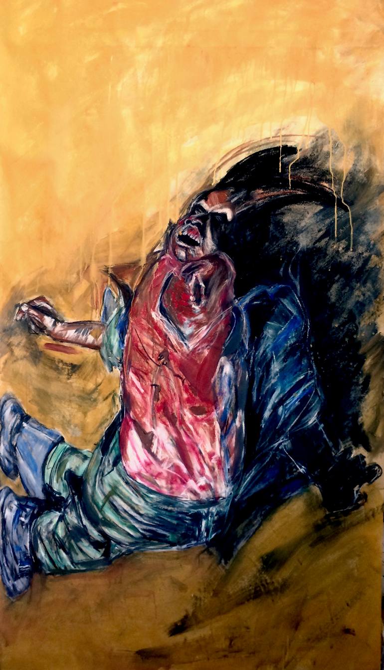Original Abstract Expressionism Other Painting by Marius Van Niekerk