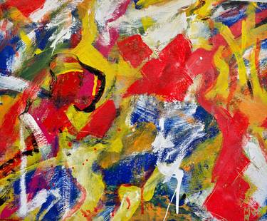 Original Abstract Expressionism Abstract Paintings by Marius van Niekerk