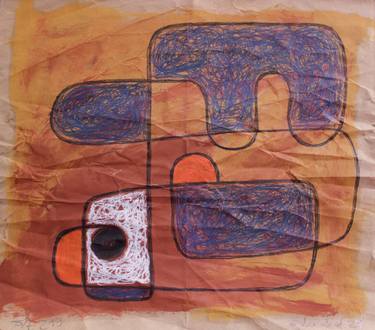 Print of Abstract Geometric Paintings by ojolo mirón