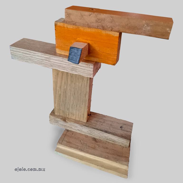 Original Modernism Men Sculpture by Ojolo Art