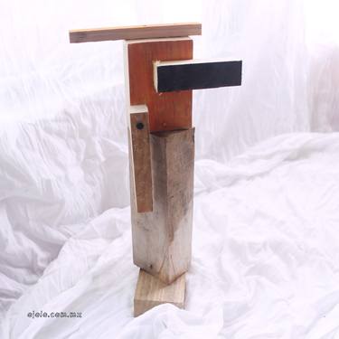 Original Modernism Abstract Sculpture by Ojolo Mirón
