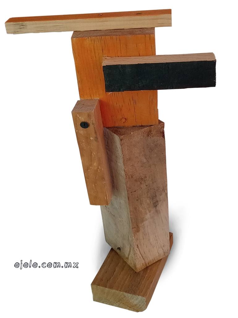 Original Modernism Abstract Sculpture by Ojolo Art
