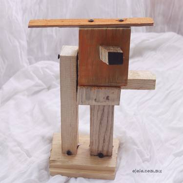 Original Modernism Abstract Sculpture by Ojolo Mirón