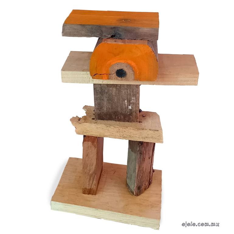 Original Modernism Abstract Sculpture by Ojolo Art