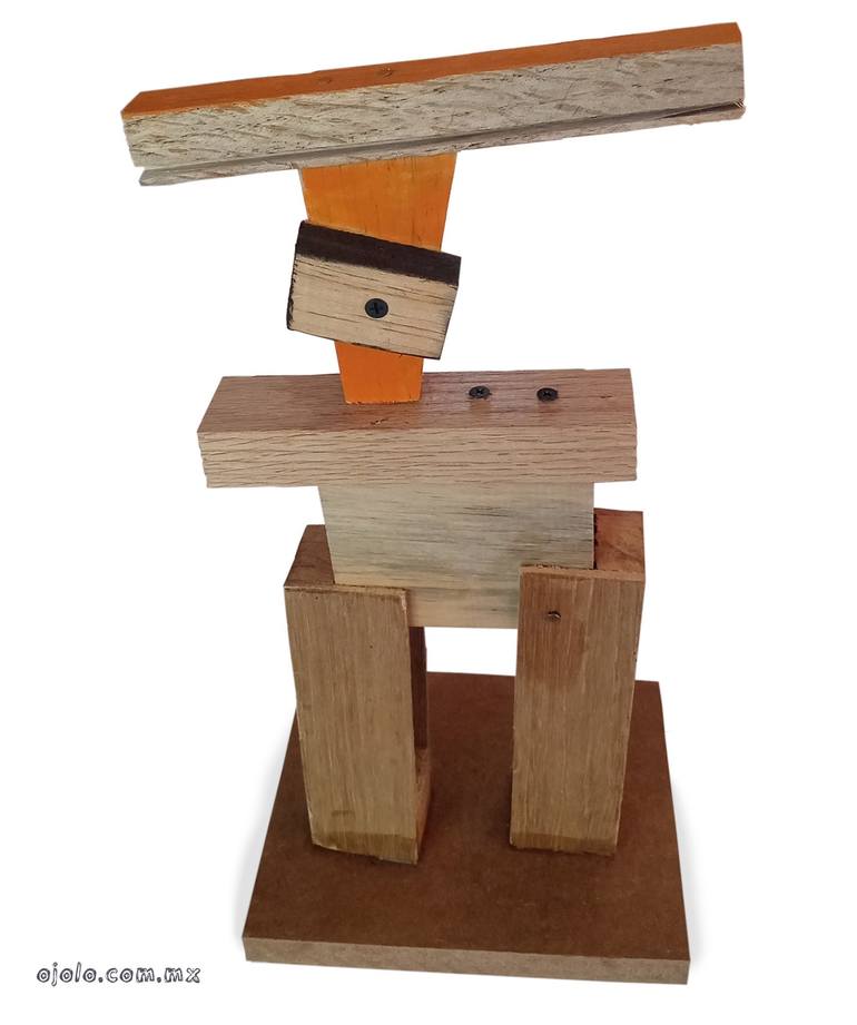 Original Modernism Abstract Sculpture by Ojolo Art