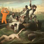 watson and the shark and the eye by ojolo art