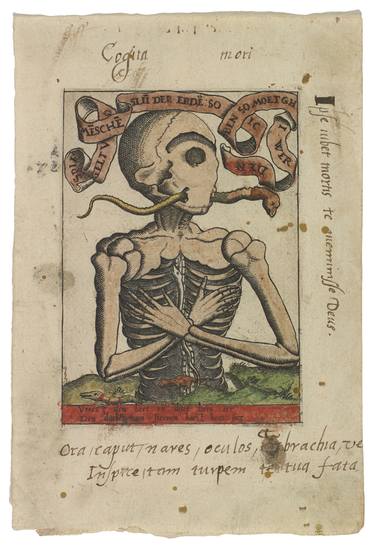 Print of Mortality Digital by ojolo mirón