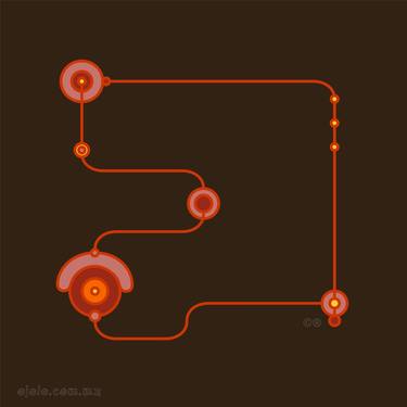 Original Abstract Expressionism Science/Technology Digital by Ojolo Mirón