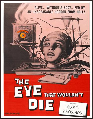 the eye that wouldn't die - Limited Edition of 3 thumb