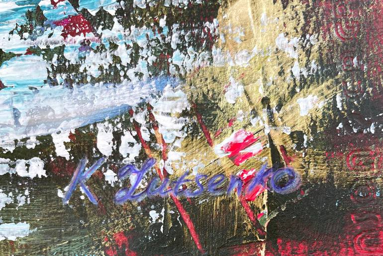 Original Realism Animal Painting by Ksenia Lutsenko