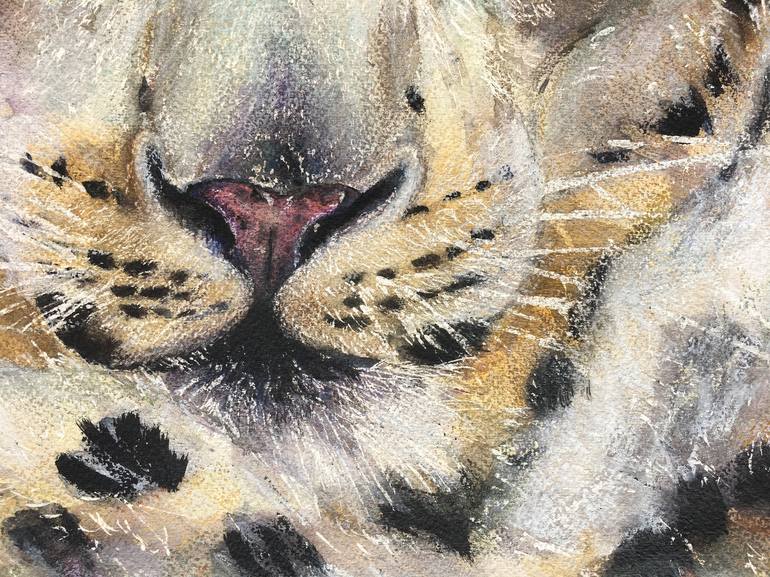 Original Animal Painting by Ksenia Lutsenko