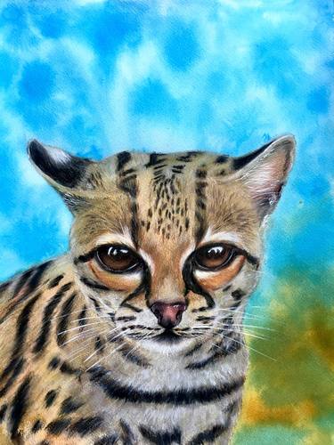 Original Realism Animal Paintings by Ksenia Lutsenko