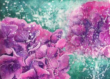 Print of Floral Paintings by Ksenia Lutsenko