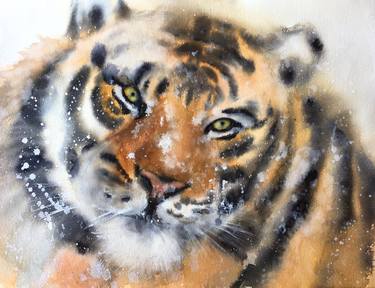 Original Conceptual Animal Paintings by Ksenia Lutsenko