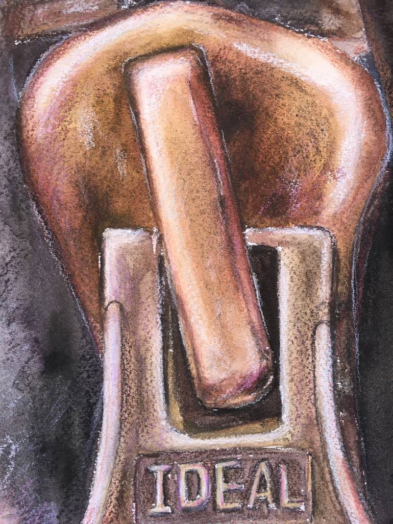 Original Art Deco Fashion Painting by Ksenia Lutsenko