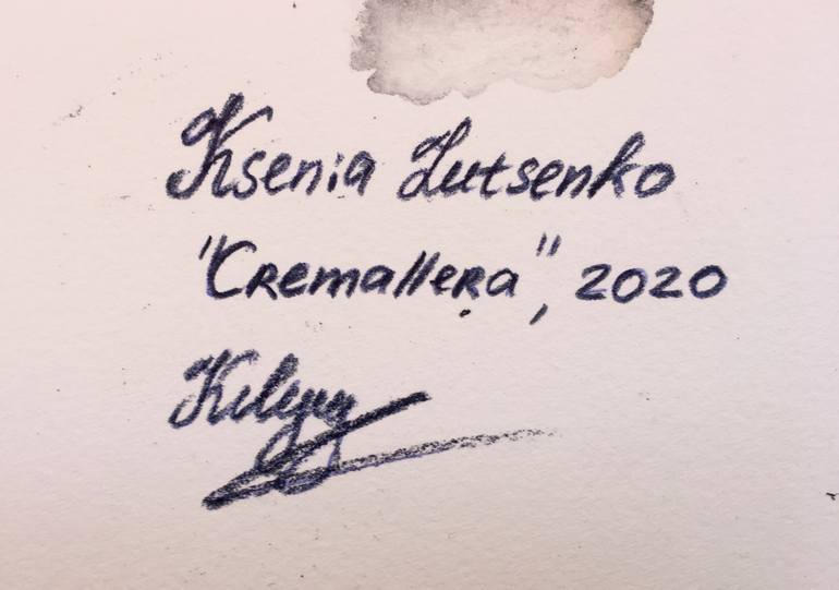 Original Art Deco Fashion Painting by Ksenia Lutsenko