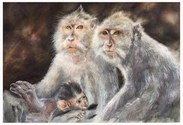 Original Fine Art Animal Paintings by Ksenia Lutsenko