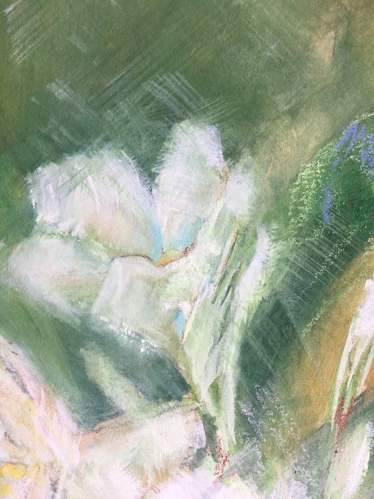 Original Floral Painting by Ksenia Lutsenko