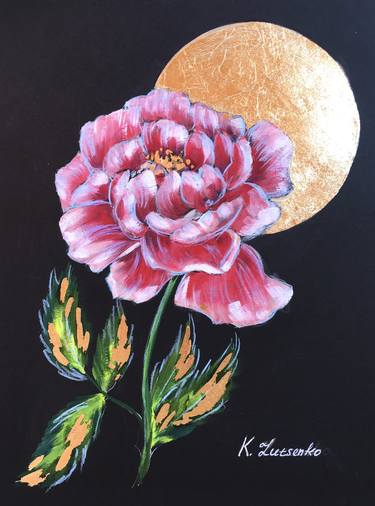 Print of Floral Paintings by Ksenia Lutsenko