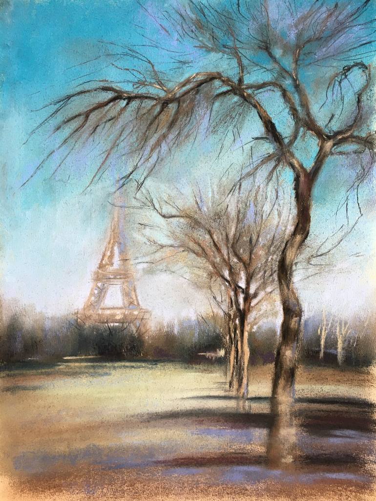 chalk pastel drawings landscape