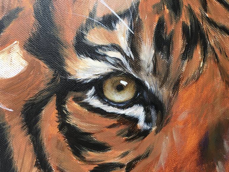 Original Animal Painting by Ksenia Lutsenko