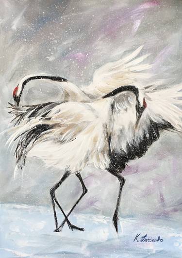 Original Impressionism Animal Paintings by Ksenia Lutsenko