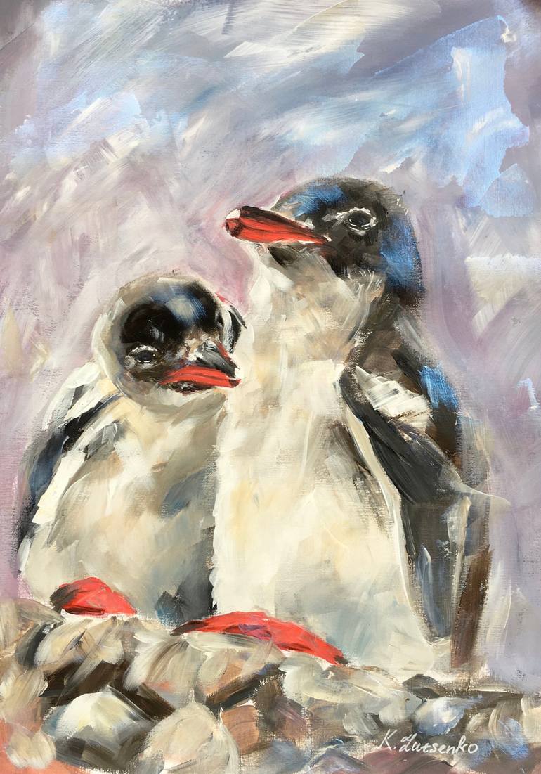 Original  Painting by ksenia lutsenko