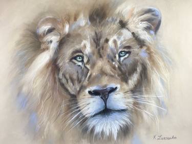 THE KING - lion portrait safari wildlife realism wild cat thumb