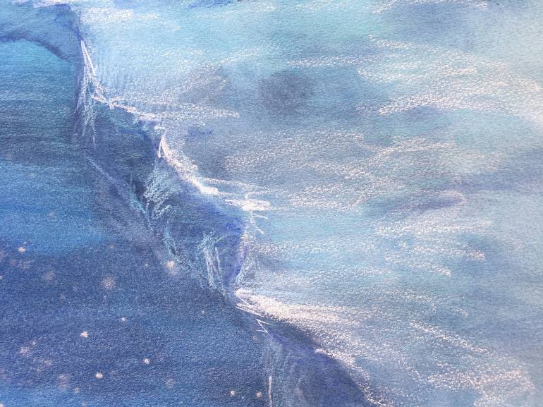 Original Expressionism Landscape Painting by Ksenia Lutsenko