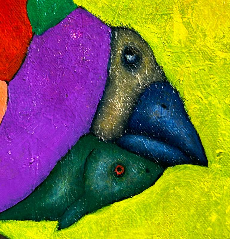 Original Contemporary Abstract Painting by Luis Xiua